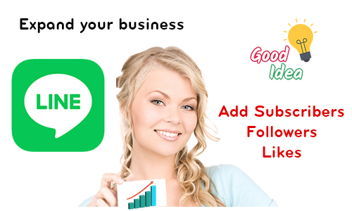 Buy Line followers