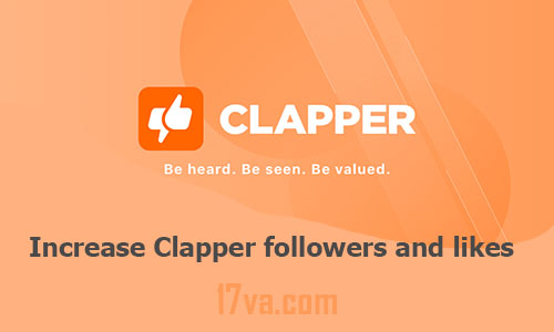 increase Clapper followers